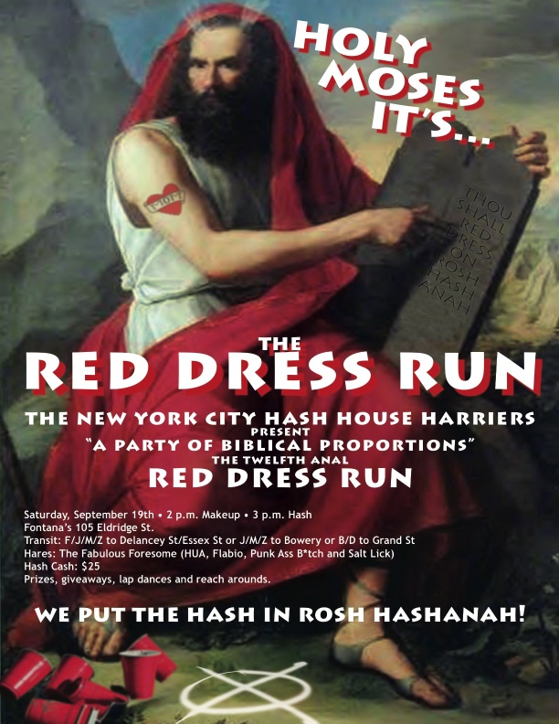 2009 NYC Hash Presents: The Red Dress Run